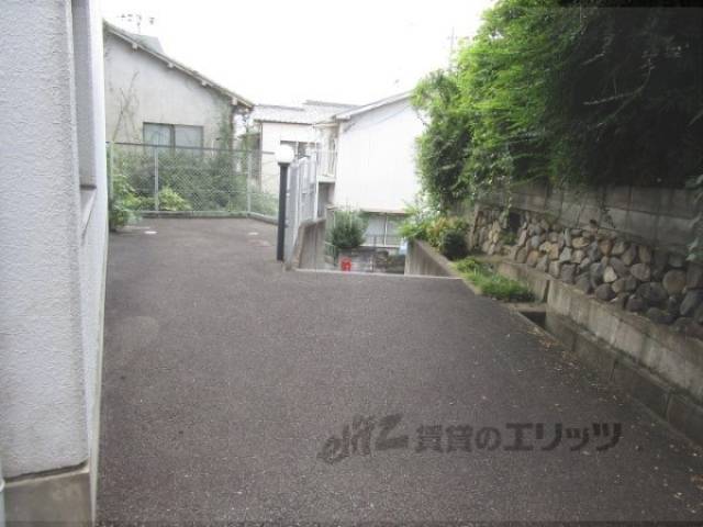建物の裏
