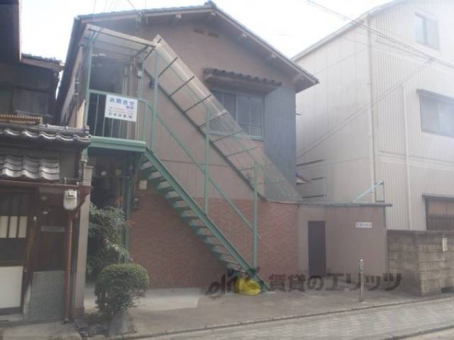 駐輪場　前面部分が駐輪場スペースです。