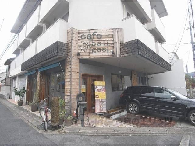 一階のカフェ