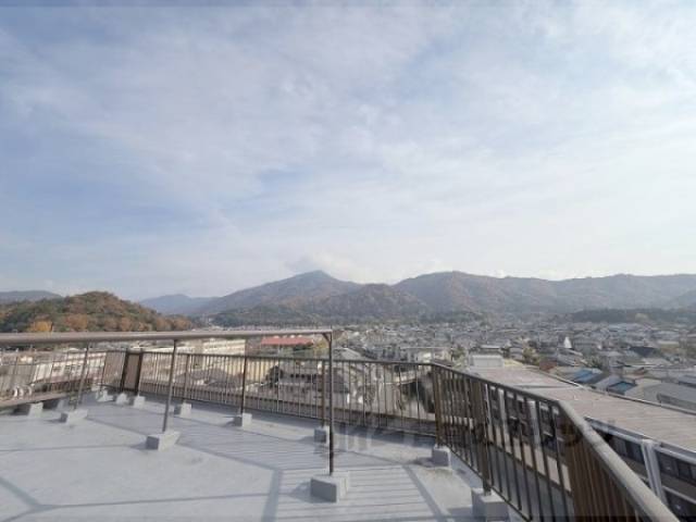 屋上　屋上からの景色