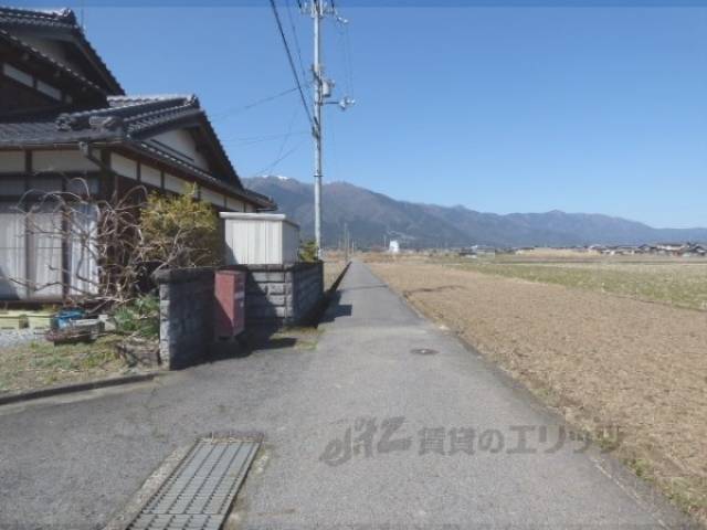 前面道路
