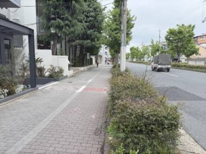 前面道路