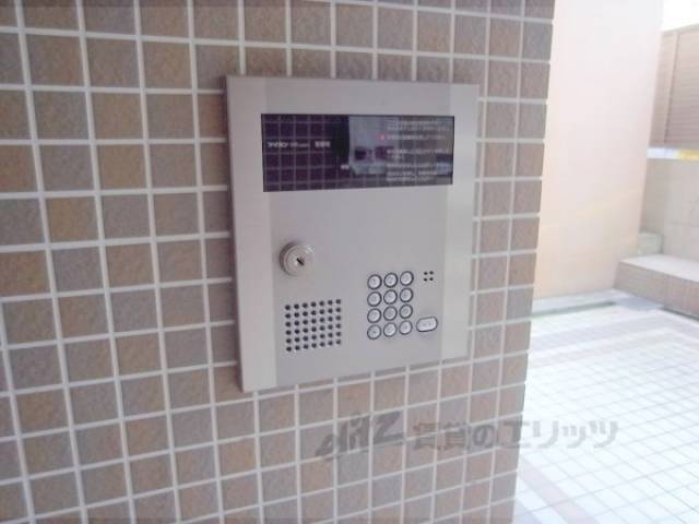オートロック　安心ですね。