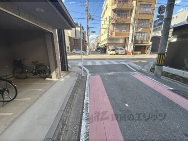 前面道路