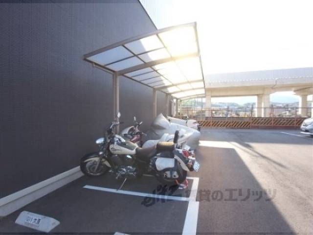 駐輪場　バイク置き場です。