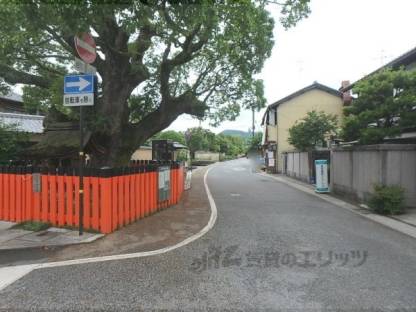 前面道路