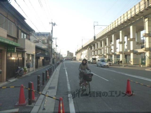前面道路