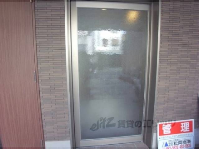 駐輪場入り口