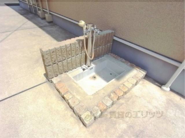 ペット足洗い場