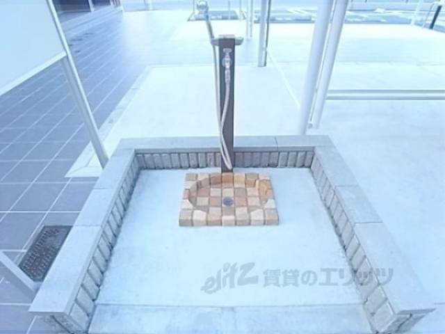 ペット用足洗い場