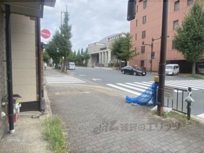 前面道路