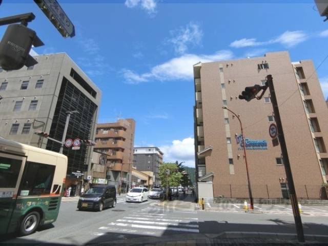 前面道路