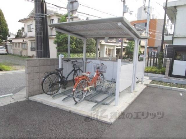 駐輪場　眺望