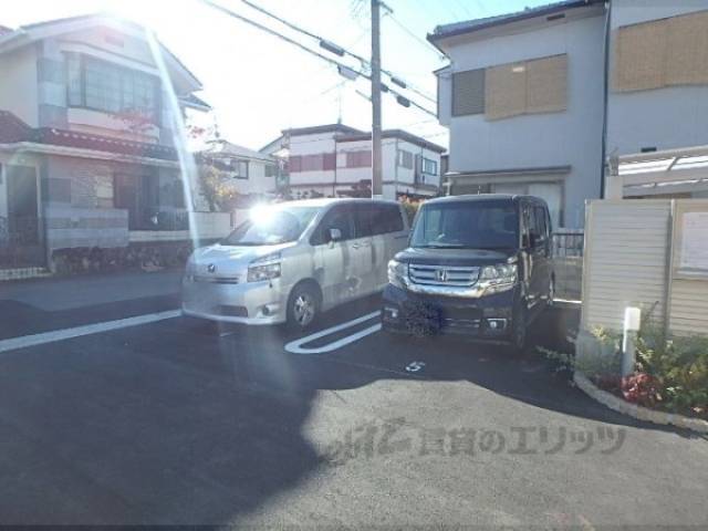 駐車場　建築看板