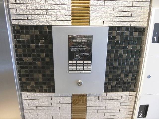 オートロック　建築中