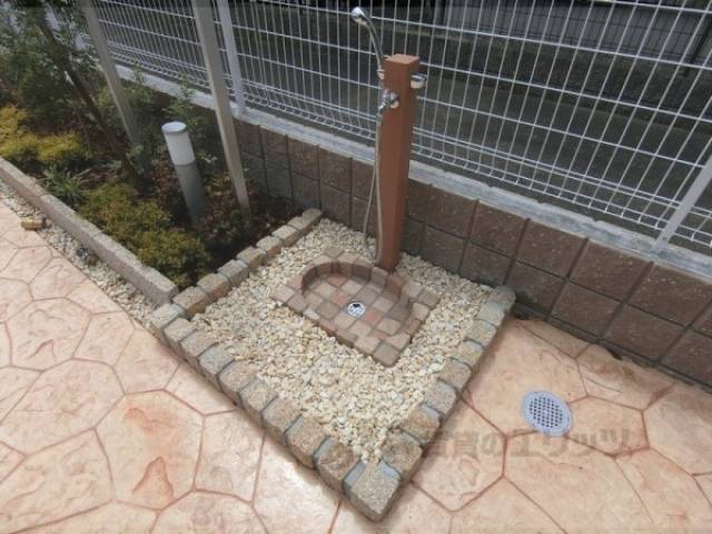 ペット足洗い場