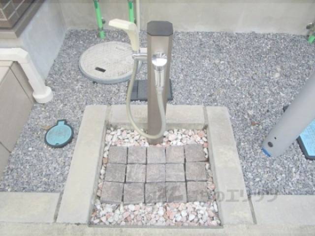 ペット用足洗い場