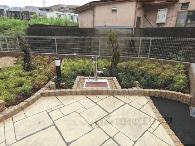 植栽　洗い場