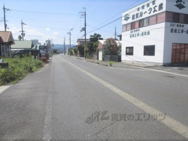 前面道路