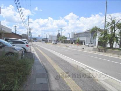 前面道路