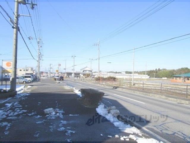 前面道路