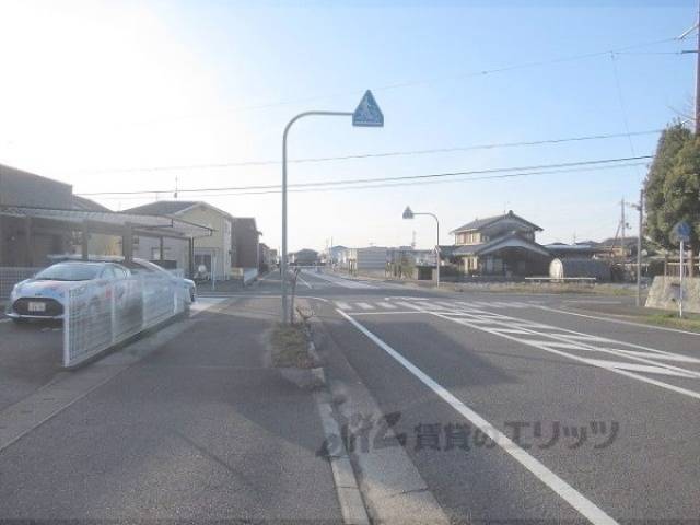 前面道路