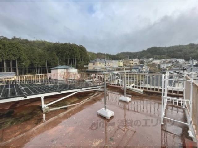 屋上共用物干し