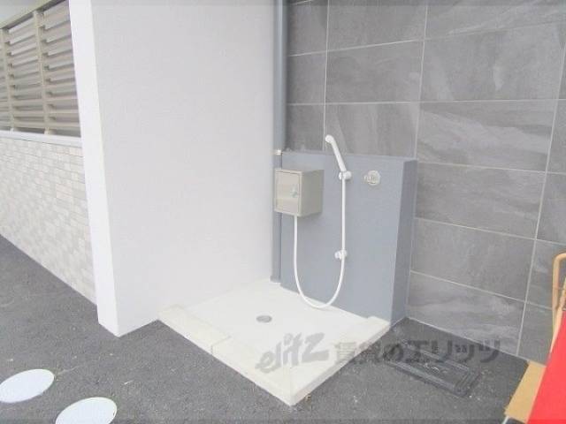 ペット足洗い場
