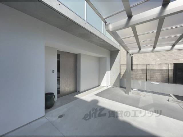 駐輪場　自転車駐輪場入口