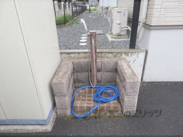 ペット足洗い場
