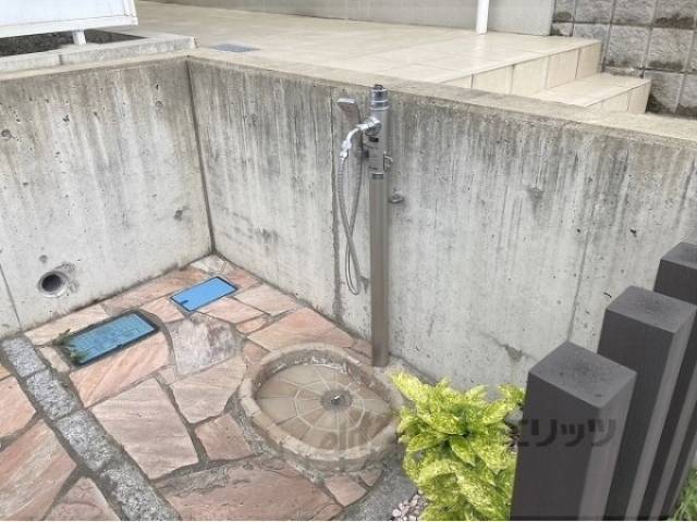 ペット足洗い場