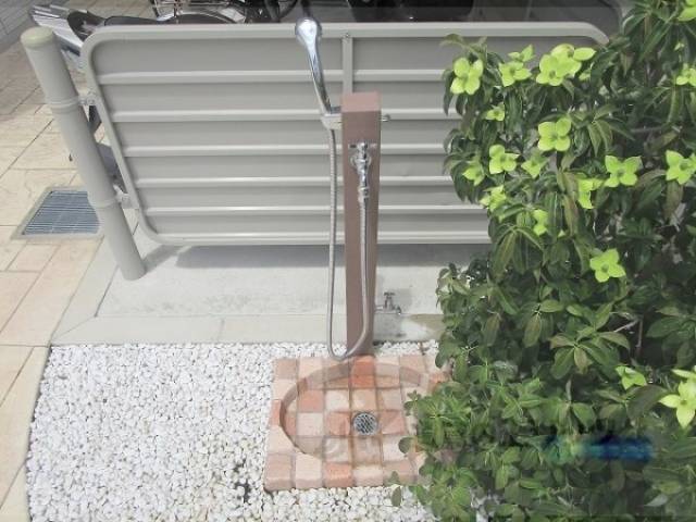 ペット手足洗い場