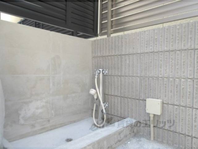 ペット足洗い場