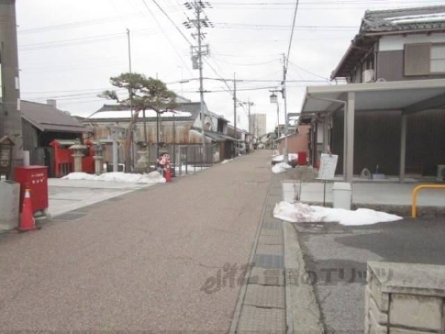 前面道路
