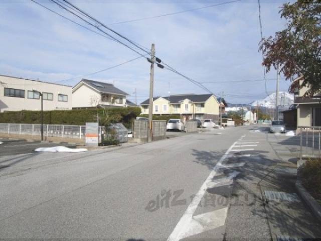 前面道路