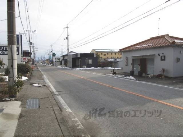 前面道路