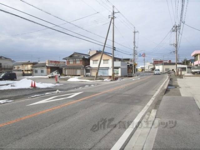 前面道路