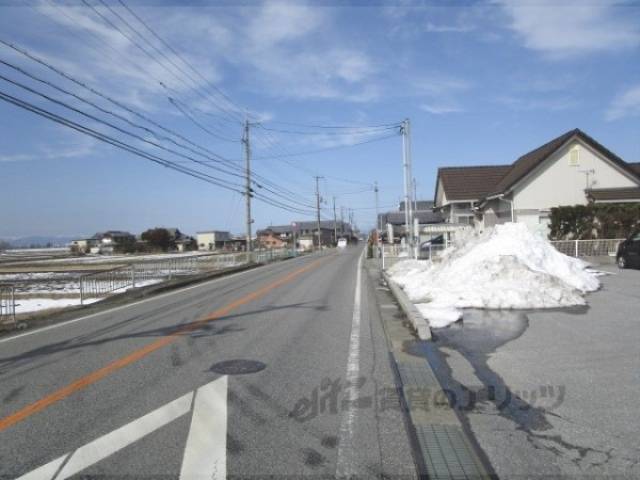 前面道路