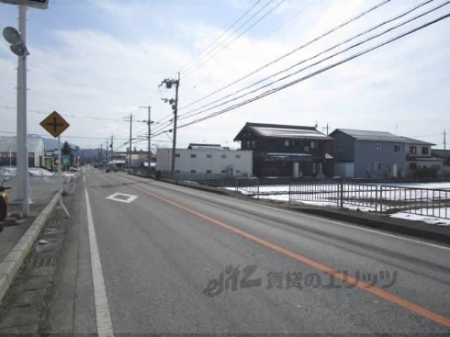 前面道路
