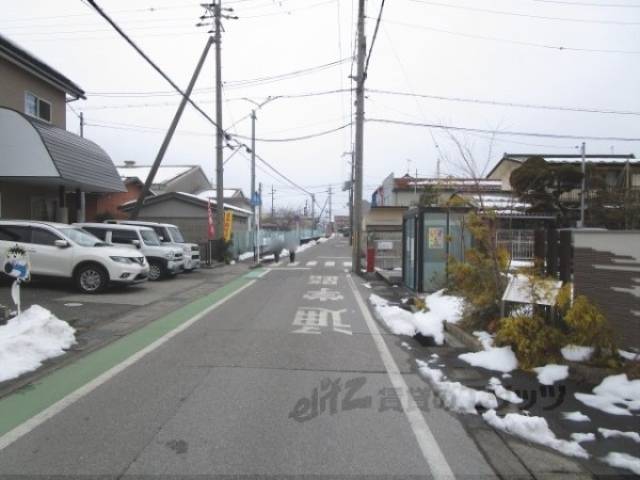 前面道路