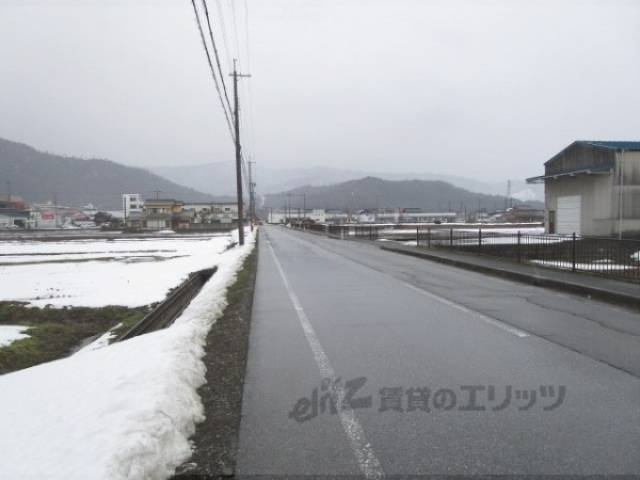 前面道路