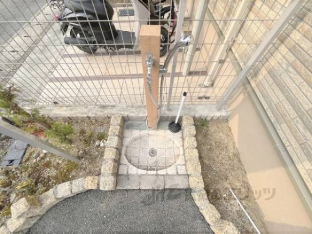 ペット足洗い場