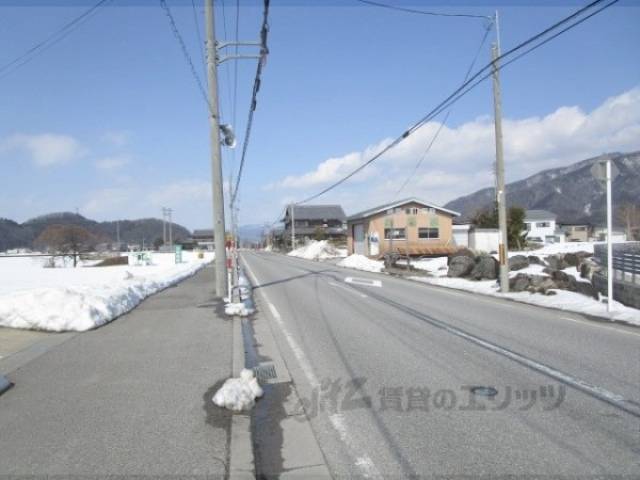 前面道路