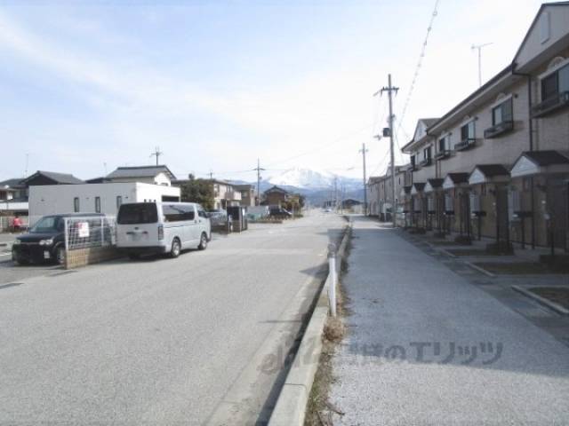 前面道路