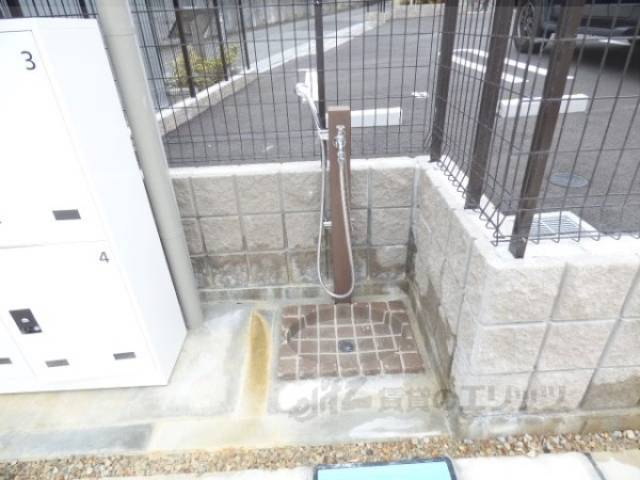 ペット足洗い場
