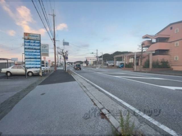 前面道路
