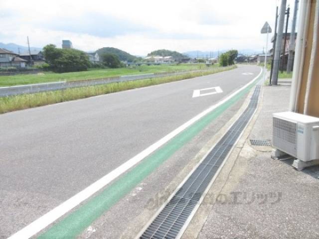 前面道路