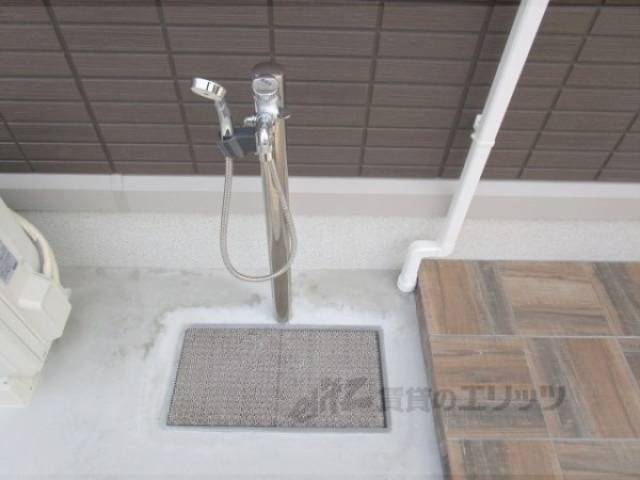 ペット用足洗い場