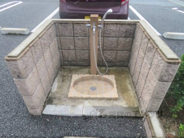 ペット足洗い場