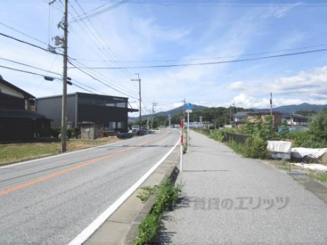 前面道路